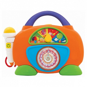 Интерактивная развивающая игрушка - Забавное радио  (Kiddieland, KID 047894veg)